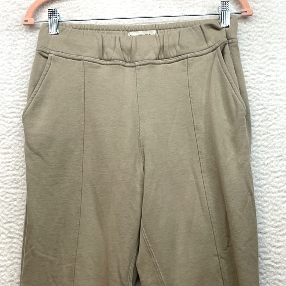 Abercrombie and Fitch Joggers Womens Small Beige Soft AF Pull On Lounge Workout - Picture 4 of 11